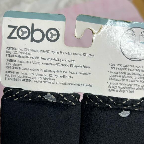 ˚₊‧꒰ა ☆ ໒꒱ ‧₊˚ NEW Baby Zobo Reversible Stroller Headrest - Gray (AA1-G) - Picture 8 of 10